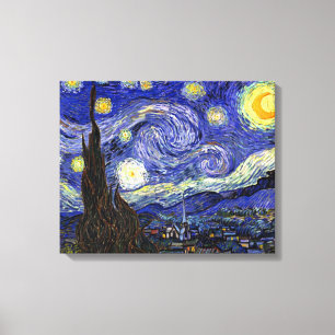 Vincent Van Gogh - The Starry Night Fine Art Canvas Print