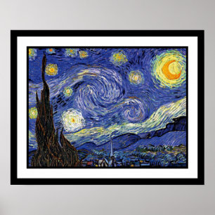 Vincent Van Gogh - The Starry Night Fine Art Poster