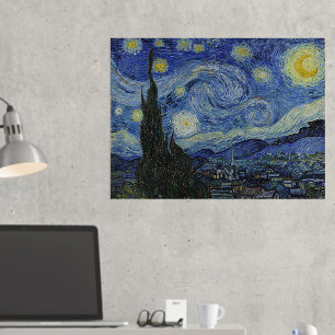 Vincent Van Gogh, The Starry Night Foil Prints