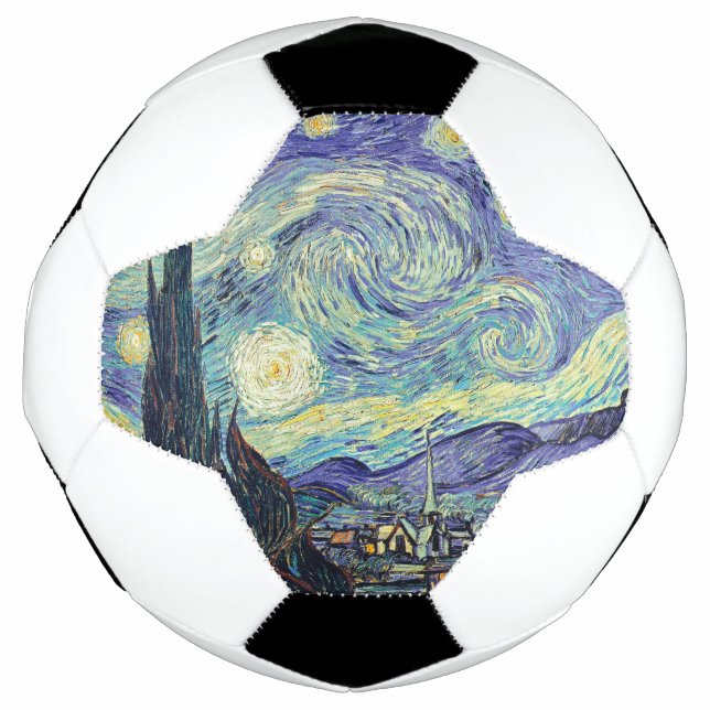 Vincent Van Gogh The Starry Night  Football (Front)