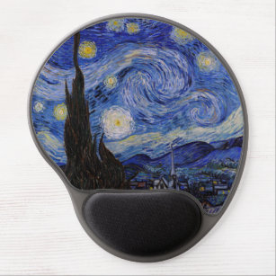 Vincent Van Gogh - The Starry night Gel Mouse Mat