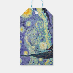 Vincent Van Gogh The Starry Night Gift Tags