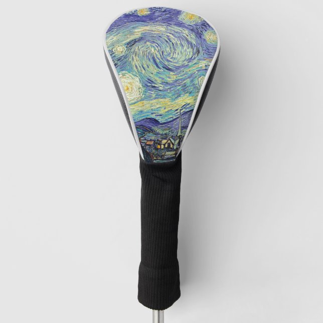 Vincent Van Gogh The Starry Night Golf Head Cover (Front)