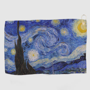 Vincent Van Gogh - The Starry night Golf Towel
