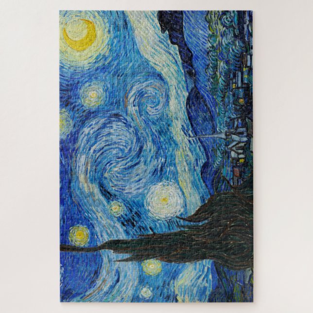 Vincent van Gogh - The Starry Night Jigsaw Puzzle (Vertical)