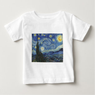Vincent van Gogh   The Starry Night, June 1889 Baby T-Shirt