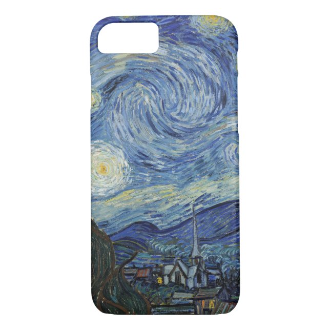 Vincent van Gogh | The Starry Night, June 1889 Case-Mate iPhone Case (Back)