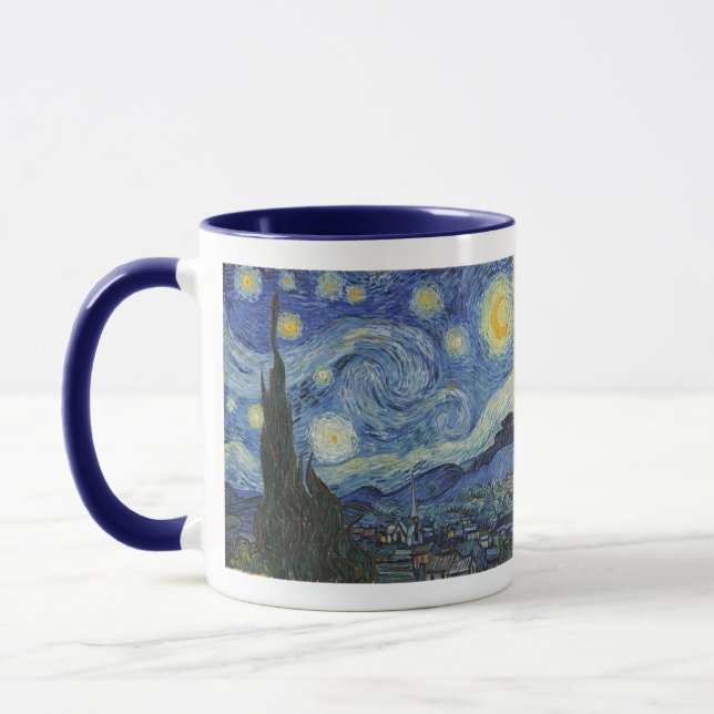 Vincent van Gogh | The Starry Night, June 1889 Mug (Left)