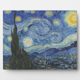 Vincent van Gogh   The Starry Night, June 1889 Plaque