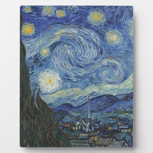 Vincent van Gogh   The Starry Night, June 1889 Plaque