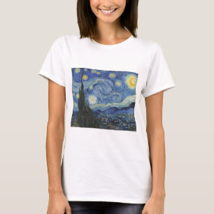 Vincent van Gogh   The Starry Night, June 1889 T-Shirt