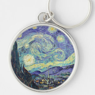Vincent Van Gogh/ The Starry Night    Key Ring