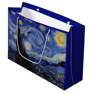 Vincent Van Gogh - The Starry night Large Gift Bag