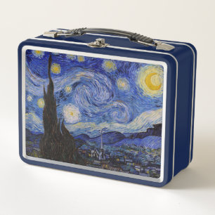 Vincent Van Gogh - The Starry night Metal Lunch Box