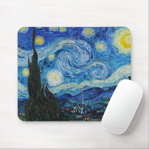 Vincent Van Gogh The Starry Night Mouse Mat