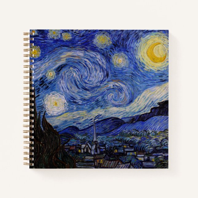 Vincent Van Gogh - The Starry night Notebook (Front)