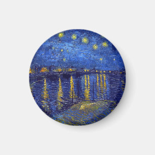 Vincent Van Gogh, The Starry Night painting Magnet