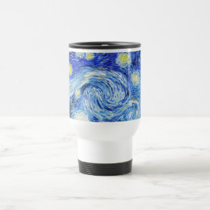 Vincent Van Gogh, The Starry Night painting Travel Mug