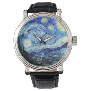 Vincent Van Gogh, The Starry Night painting Watch