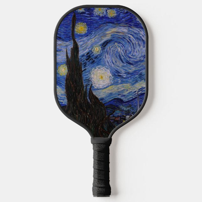 Vincent Van Gogh - The Starry night Pickleball Paddle (Front)