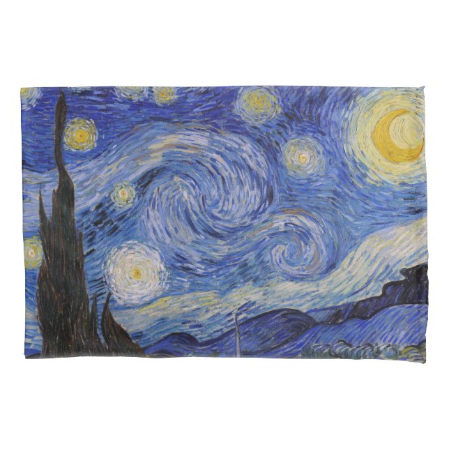 Vincent Van Gogh - The Starry night Pillowcase (Front)