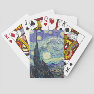 Vincent Van Gogh The Starry Night Playing Cards