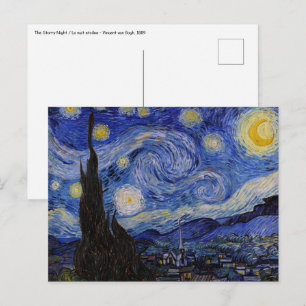Vincent Van Gogh - The Starry night Postcard