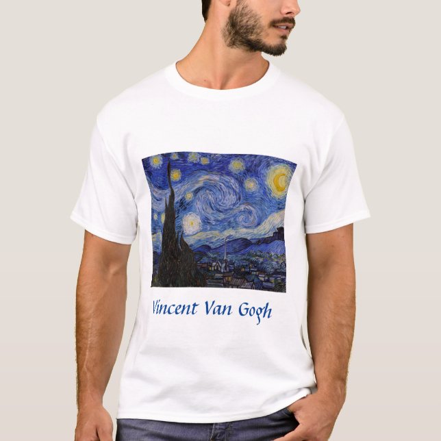 Vincent Van Gogh - The Starry night T-Shirt (Front)