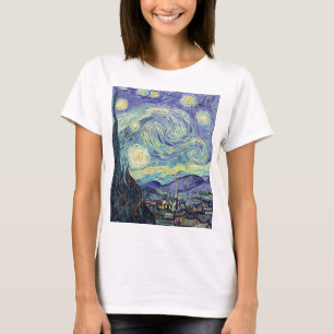 Vincent Van Gogh The Starry Night   T-Shirt