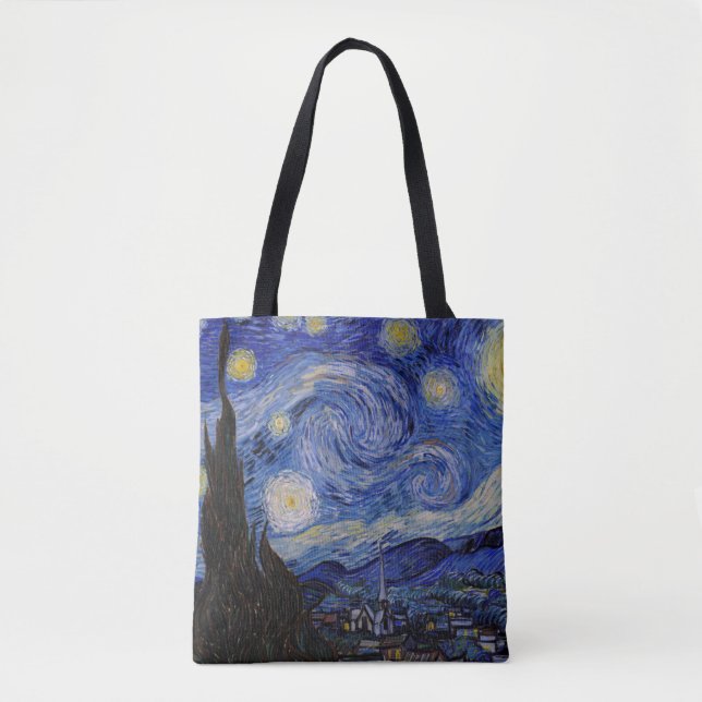 Vincent Van Gogh - The Starry night Tote Bag (Front)
