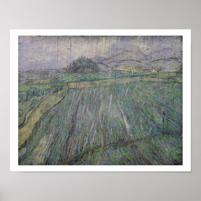 Vincent van Gogh | The Thunder Storm Poster (Front)