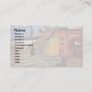 Vincent Van Gogh - The Trinquetaille Bridge Business Card