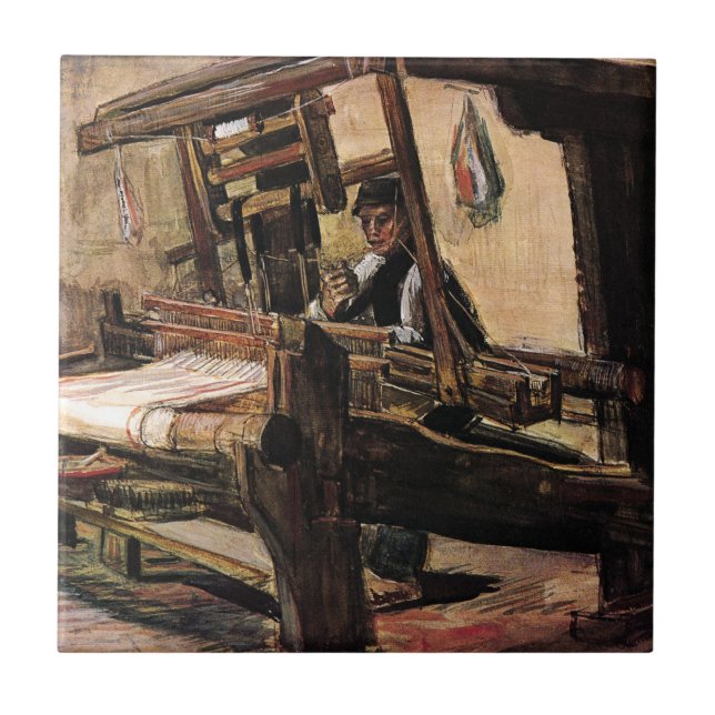 Vincent Van Gogh – The Weaver - Fine Art Tile (Front)