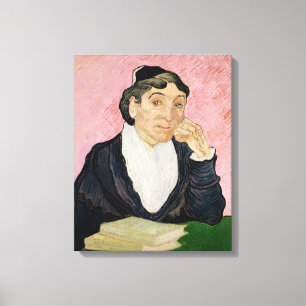 Vincent van Gogh   The woman from Arles Canvas Print