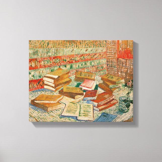 Vincent van Gogh | The Yellow Books, 1887 Canvas Print (Front)