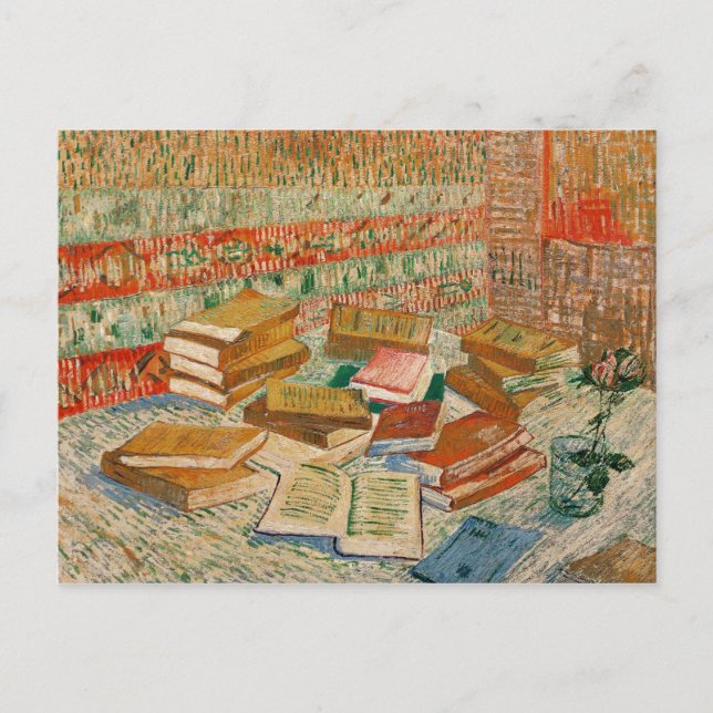 Vincent van Gogh | The Yellow Books, 1887 Postcard (Front)