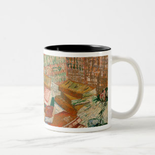 Vincent van Gogh   The Yellow Books, 1887 Two-Tone Coffee Mug