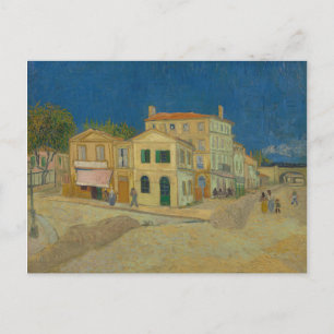 VINCENT VAN GOGH - The yellow house 1888 Postcard