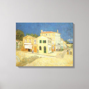 Vincent van Gogh - The Yellow House (The Street) Canvas Print