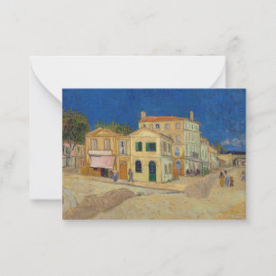 Vincent van Gogh - The Yellow House / The Street Card