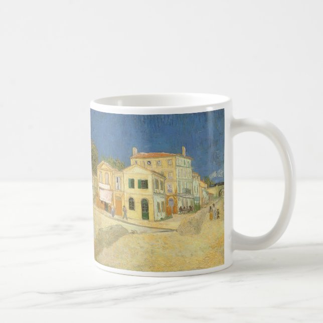 Vincent van Gogh - The Yellow House (The Street) Coffee Mug (Right)