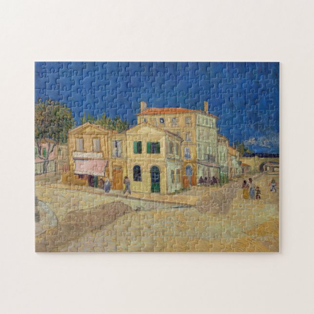 Vincent van Gogh - The Yellow House / The Street Jigsaw Puzzle (Horizontal)