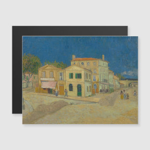 Vincent Van Gogh, The Yellow House, The Street Magnetic Invitation