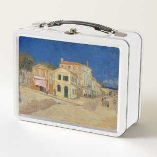 Vincent van Gogh - The Yellow House / The Street Metal Lunch Box