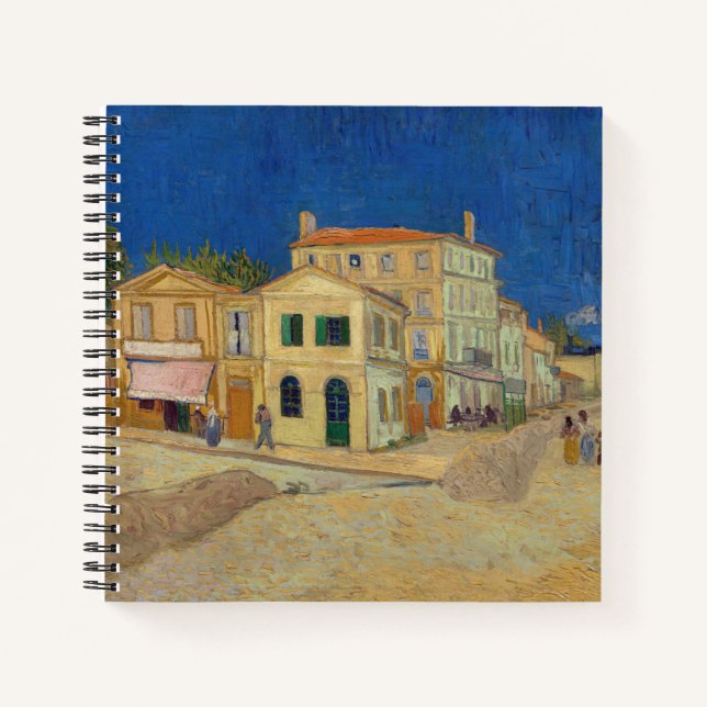 Vincent van Gogh - The Yellow House / The Street Notebook (Front)