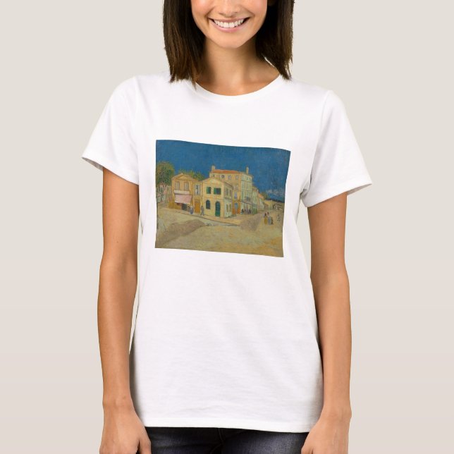 Vincent Van Gogh, The Yellow House, The Street T-Shirt (Front)