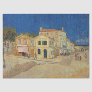 Vincent van Gogh - The Yellow House / The Street Tissue Paper