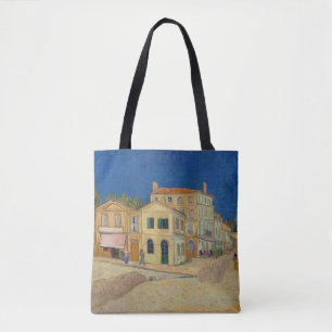 Vincent van Gogh - The Yellow House / The Street Tote Bag