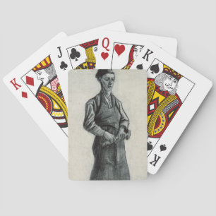Vincent van Gogh   The Young Blacksmith, 1882 Playing Cards