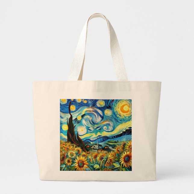 Vincent van Gogh Tote Bag – Artistic & Stylish Car (Front)
